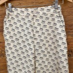 Gucci Calça Invite Stamp Silk Pants 38