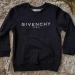 Givenchy Moletom Preto Infantil 5 anos