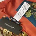 Lenço Dolce & Gabbana NOVO com etiqueta