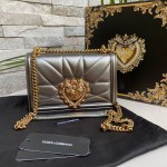 Dolce & Gabbana Devotion Matelassê Prateado Media