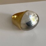 H.Stern - Anel coleção Constanza Pascolato em ouro e cristal de rocha  aro 16