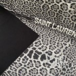Saint Laurent Manta para Sofá Animal print Nova