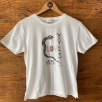 Saint Laurent T-shirts Love Yves 1975 Print P
