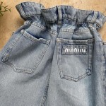 Miu Miu Saia Denim Mini Skirt 