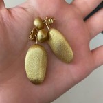  H.Stern - Brinco Pedras Roladas em ouro tamanho Maior